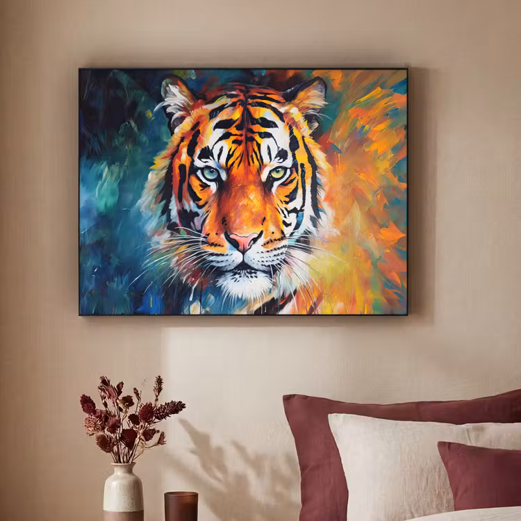 Art Frame - Tijger - Dieren - Olieverf - Kunst — 3
