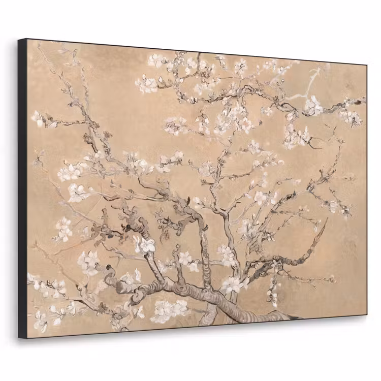 Art Frame - Amandelbloesem - Kunst - Van Gogh - Beige — 1