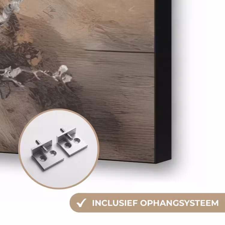 Art Frame - Amandelbloesem - Kunst - Van Gogh - Beige - Abstract — 6