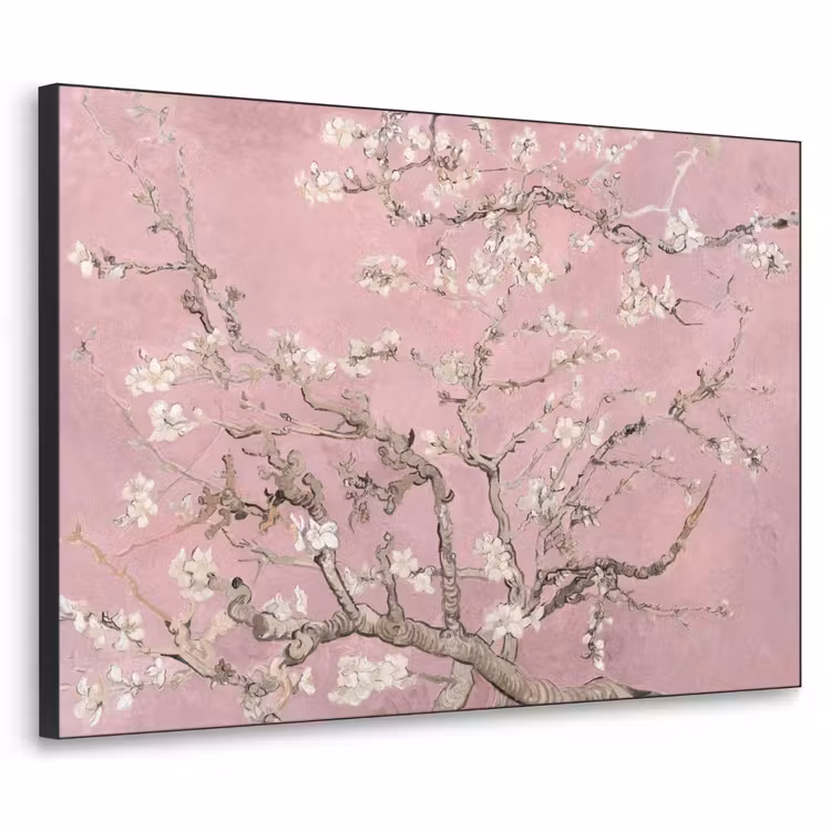 Art Frame - Amandelbloesem - Kunst - Van Gogh - Roze — 1