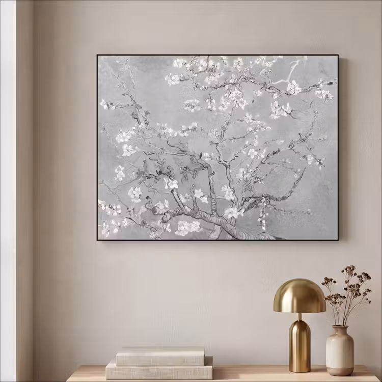 Art Frame - Amandelbloesem - Kunst - Van Gogh - Grijs — 5