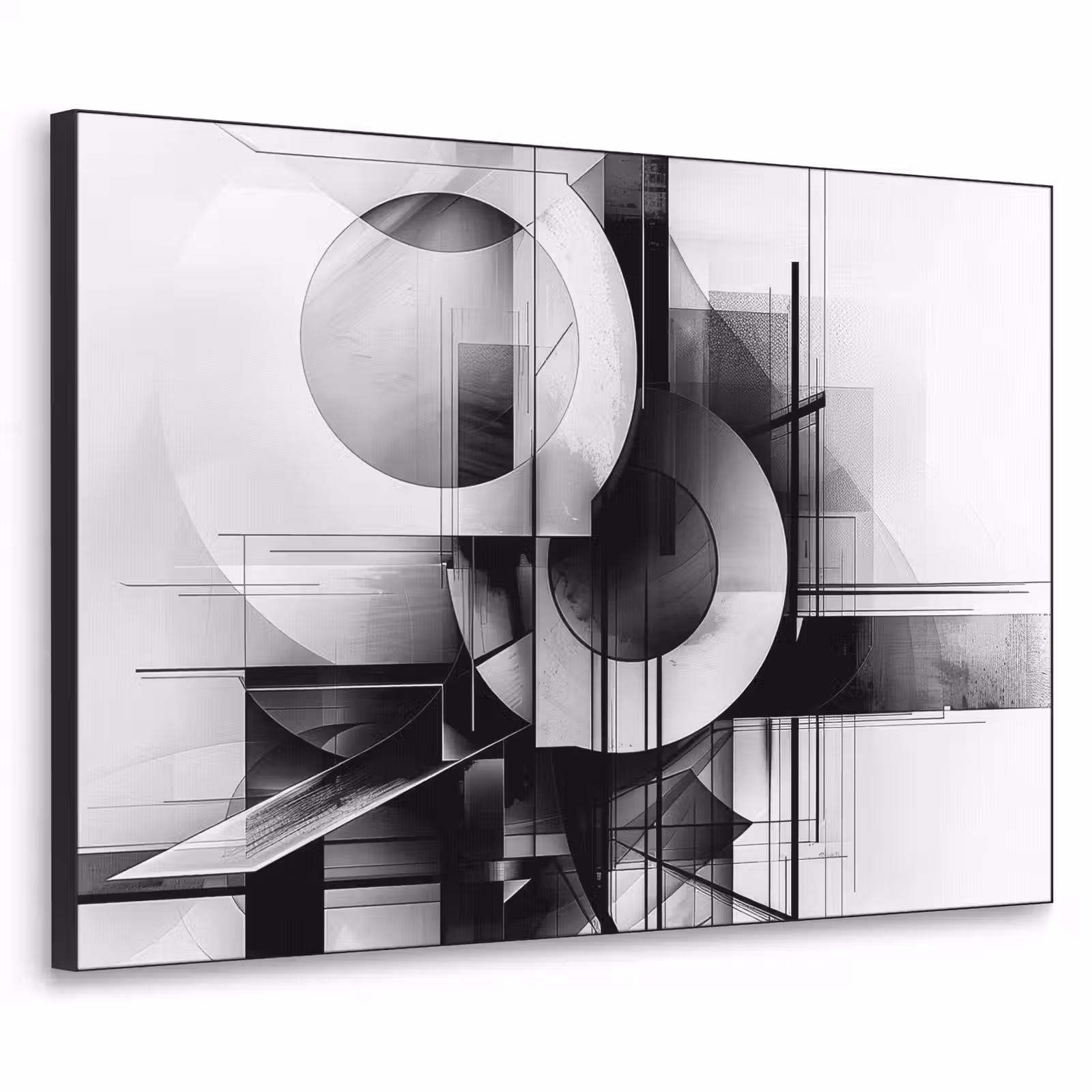 Art Frame - Abstract - Kunst - Modern - Zwart wit — 1