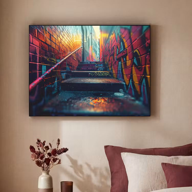 Art Frame - Architectuur - Neon - Trap - Graffiti — 3