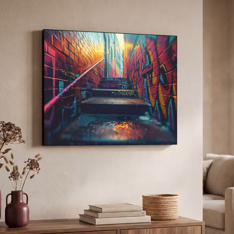 Art Frame - Architectuur - Neon - Trap - Graffiti — 7