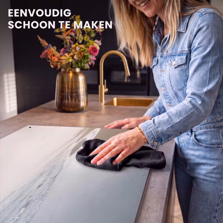 Inductie beschermer en spatscherm (2in1) - Kustlijn - Strand - Oceaan — 5