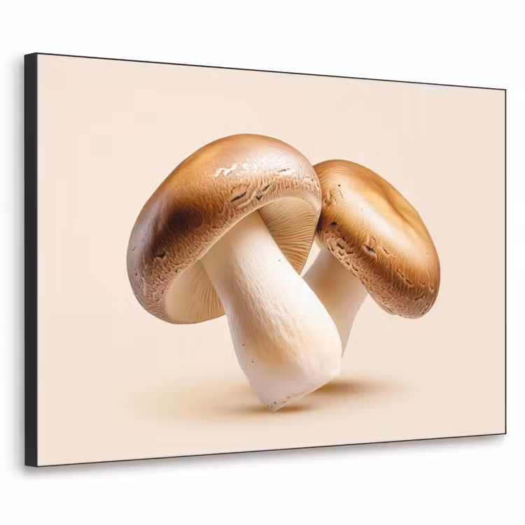 Art Frame - Champignons - Zacht - Beige — 1