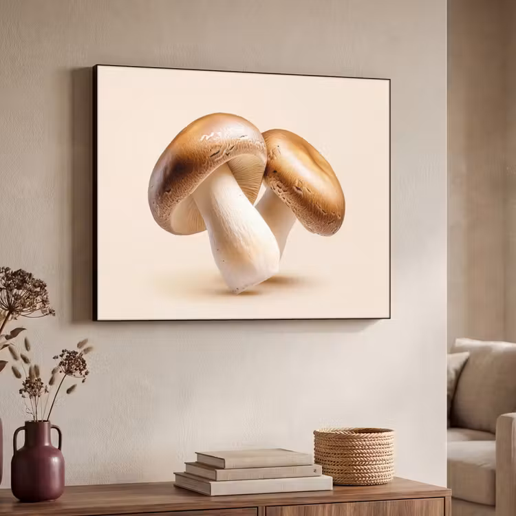 Art Frame - Champignons - Zacht - Beige — 7