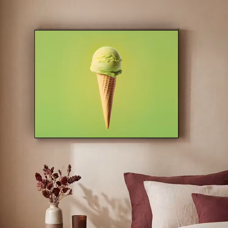 Art Frame - Hoorntje - Schepijs - Groen — 3