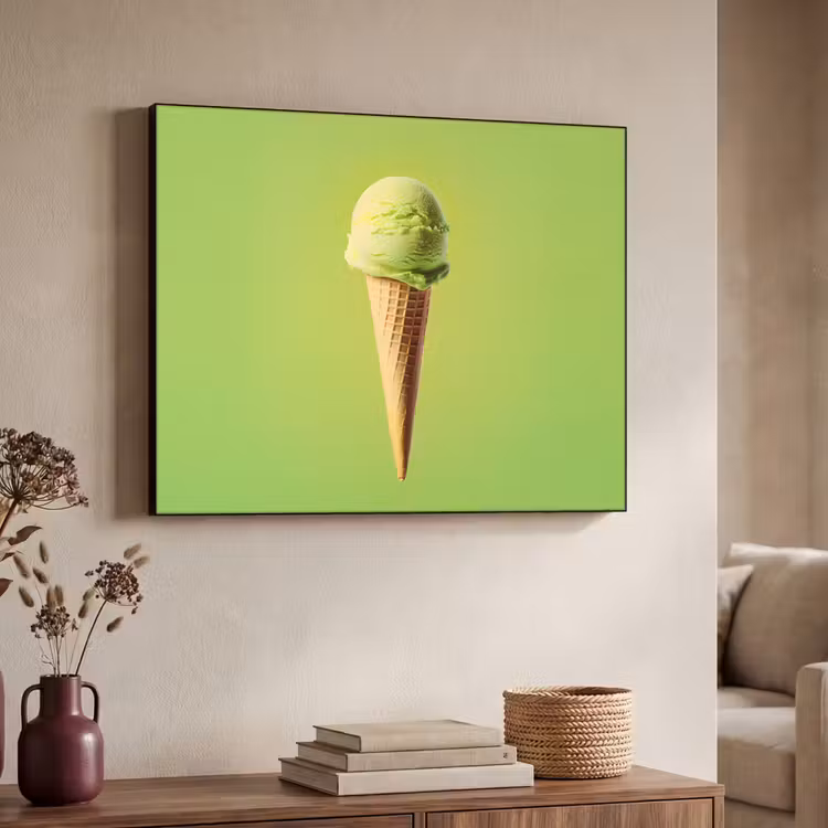 Art Frame - Hoorntje - Schepijs - Groen — 7