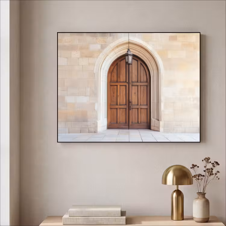 Art Frame - Houten - Deur - Lantaarn — 5