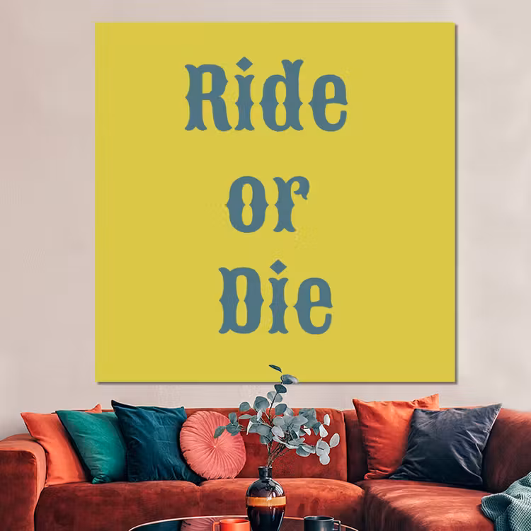 Forex - Ride or die - Geel - Blauw — 3