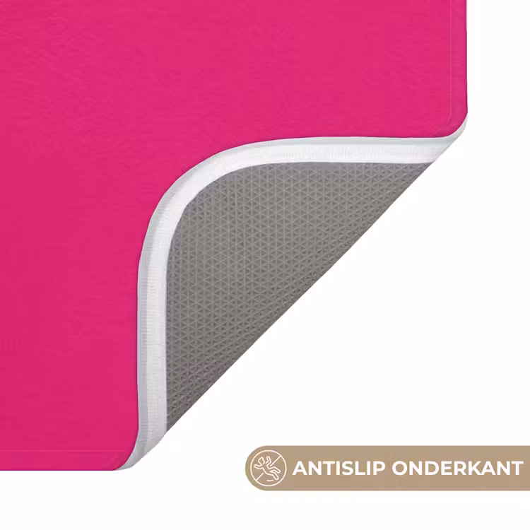 Badmat - Toedeloe - Groen - Roze — 3