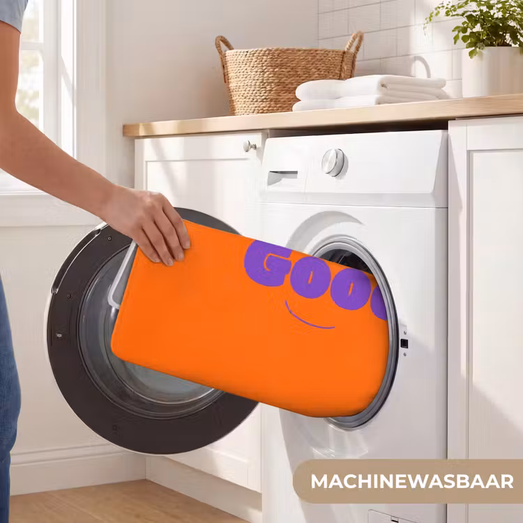 Badmat - See the good - Paars - Oranje - Smiley — 7