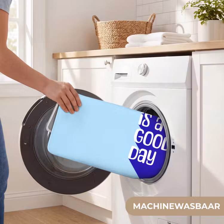 Badmat - Today is a good day - Blauw - Schaduw — 7