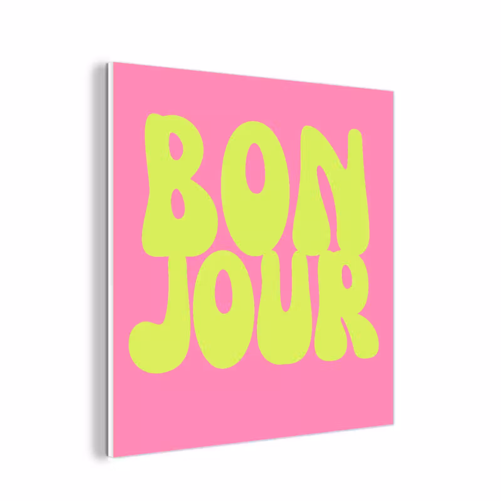 Forex - Bonjour - Roze - Fel groen — 1