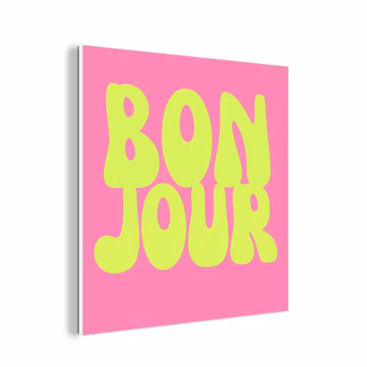 Forex - Bonjour - Roze - Fel groen — 1