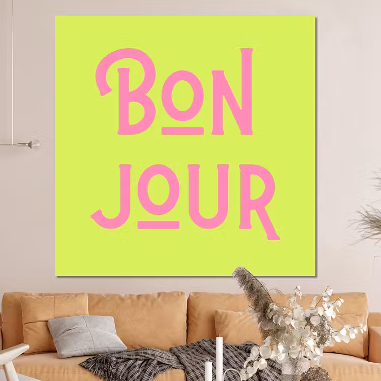Forex - Groen - Roze - Bonjour - Art — 4