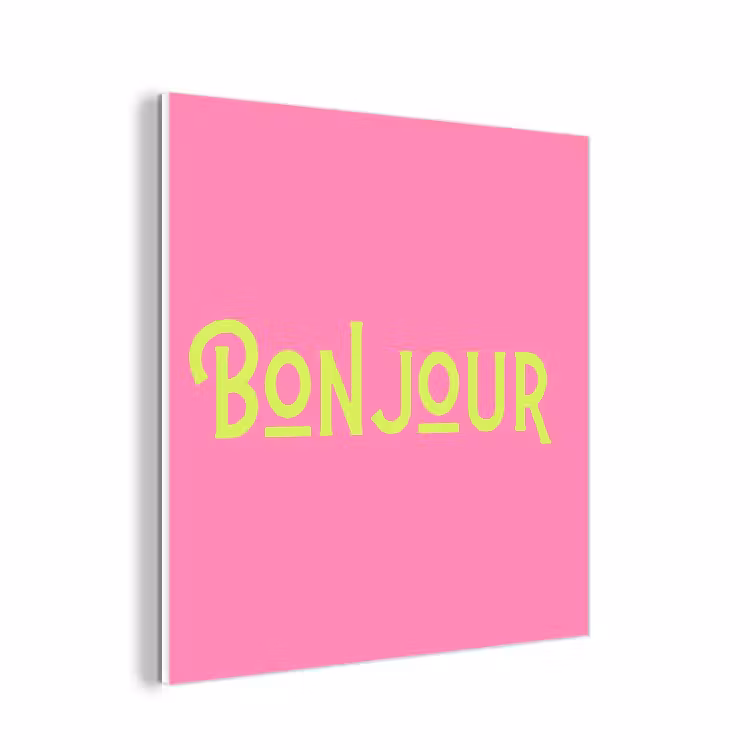 Forex - Roze - Groen - Bonjour - Art — 1