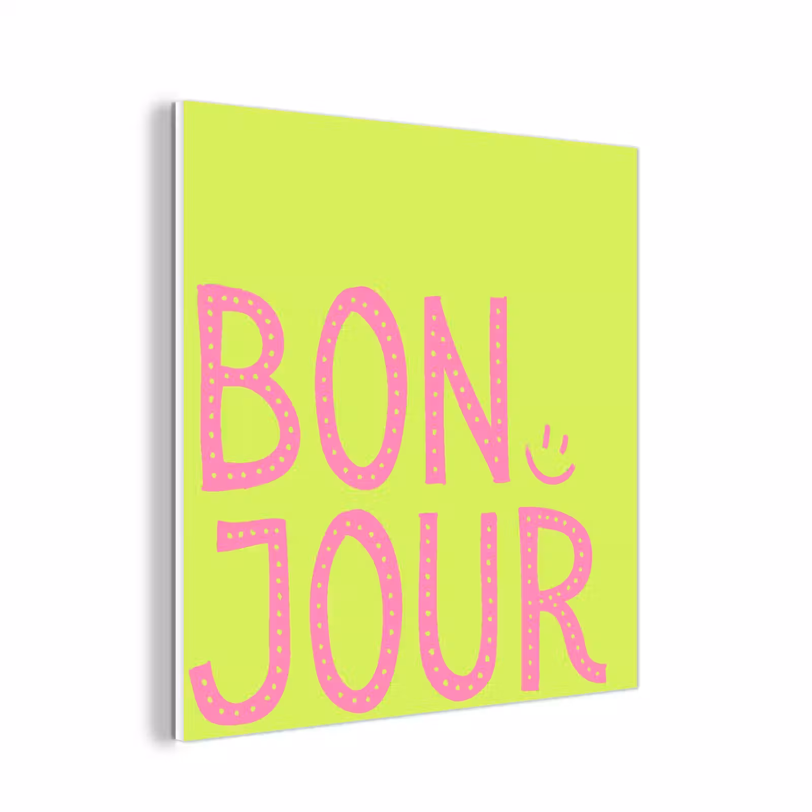 Forex - Groen - Smiley - Bonjour - Roze — 1