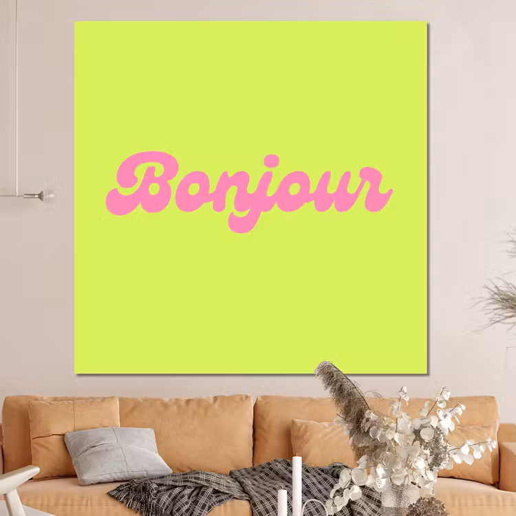 Forex - Groen - Roze - Bonjour - Retro — 4