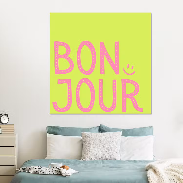 Forex - Groen - Smiley - Bonjour - Roze — 2