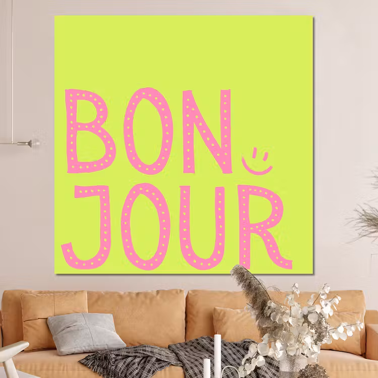Forex - Groen - Smiley - Bonjour - Roze — 4