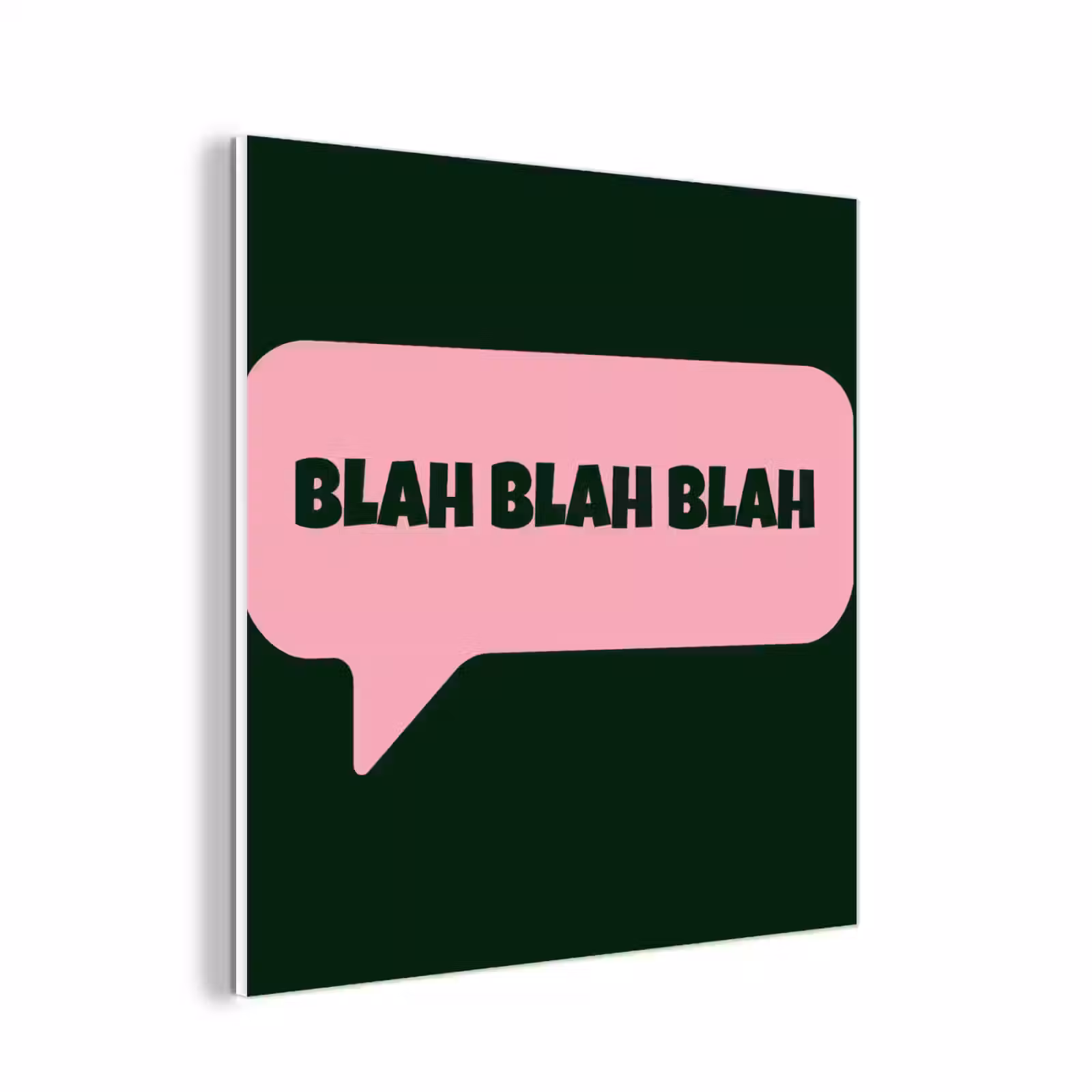 Forex - Tekstwolk - BLAH BLAH BLAH - Roze — 1