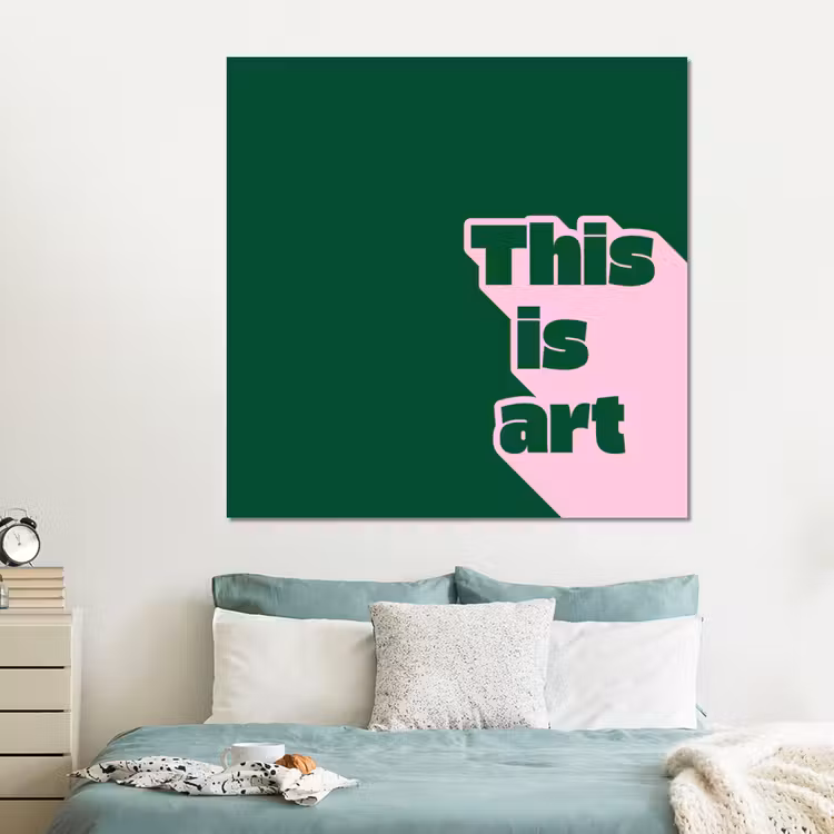 Forex - This is art - Schaduw - Roze — 2