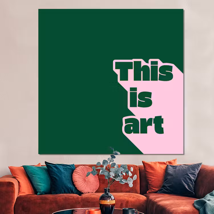 Forex - This is art - Schaduw - Roze — 3