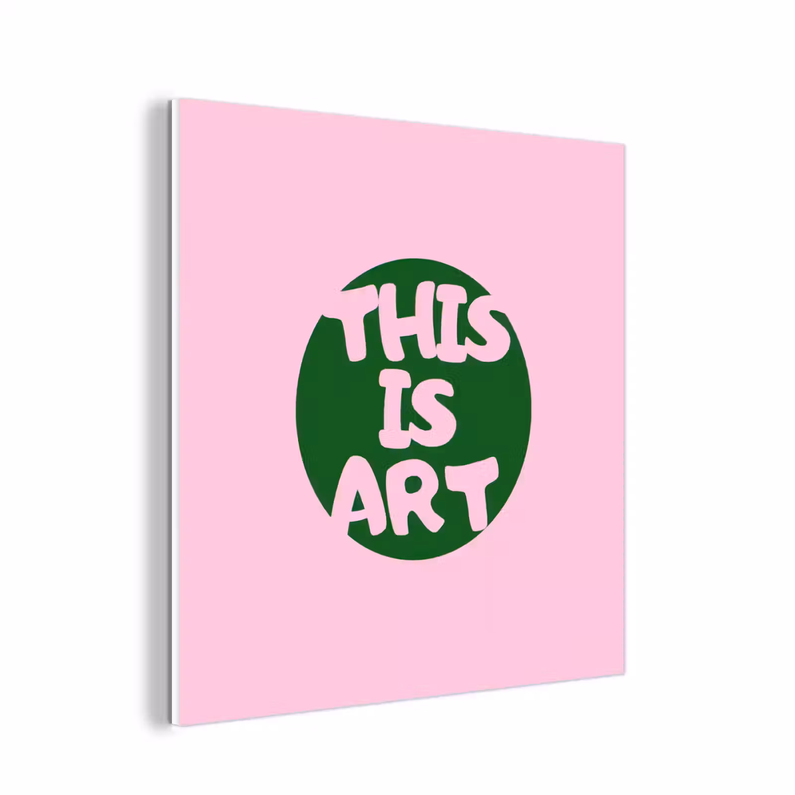 Forex - This is art - Tekst - Cirkel - Groen — 1