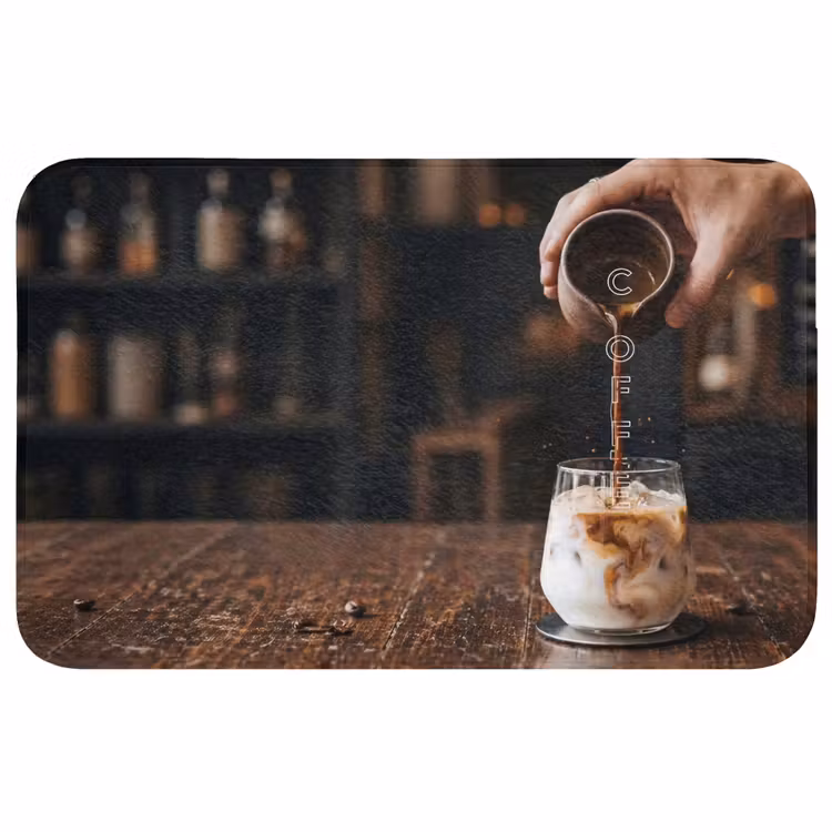 Badmat - Espresso - Melk - Café — 1