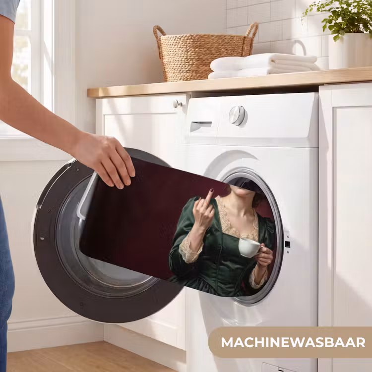 Badmat - Koffie - Vrouw - Middelvinger — 7