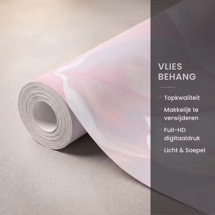 Behang - Magnolia's - Patroon - Roze — 3