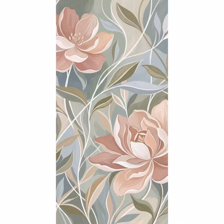 Behang - Elegant - Romantiek - Roze — 2