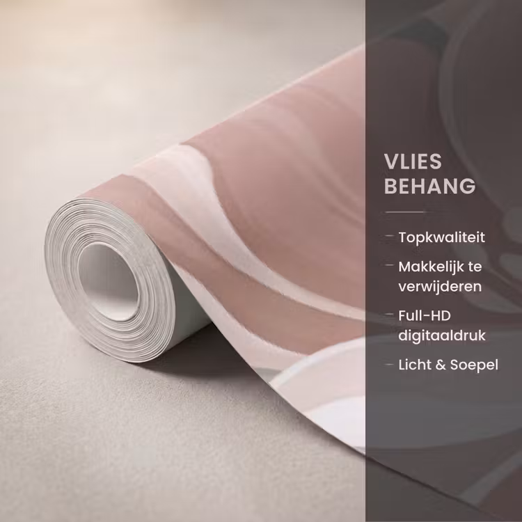 Behang - Elegant - Romantiek - Roze — 3