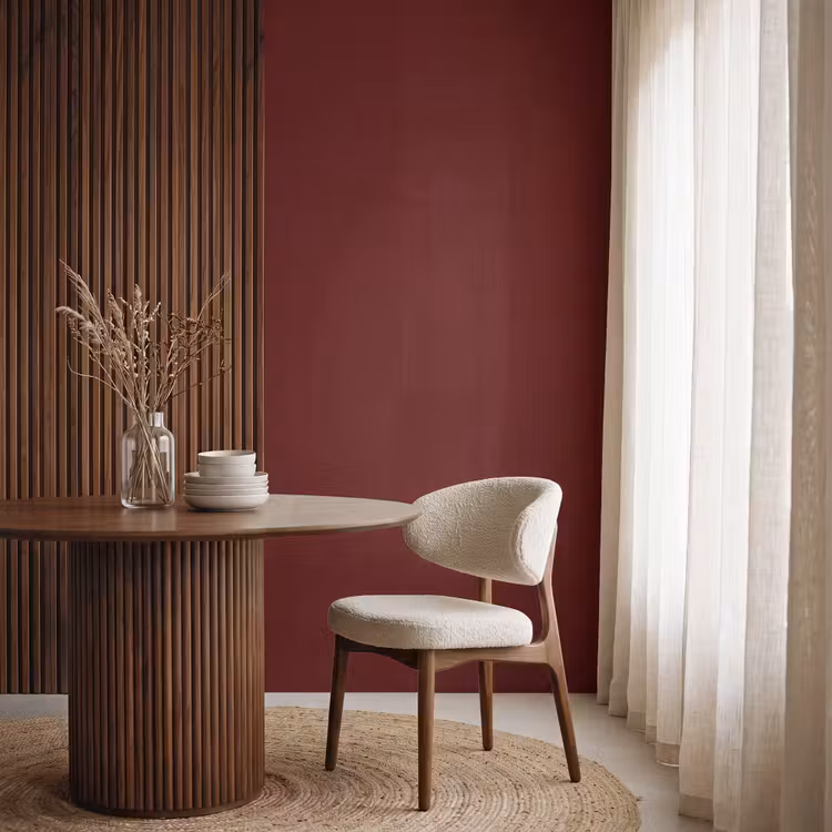 Behang - Burnt - Mahogany - Rood — 4