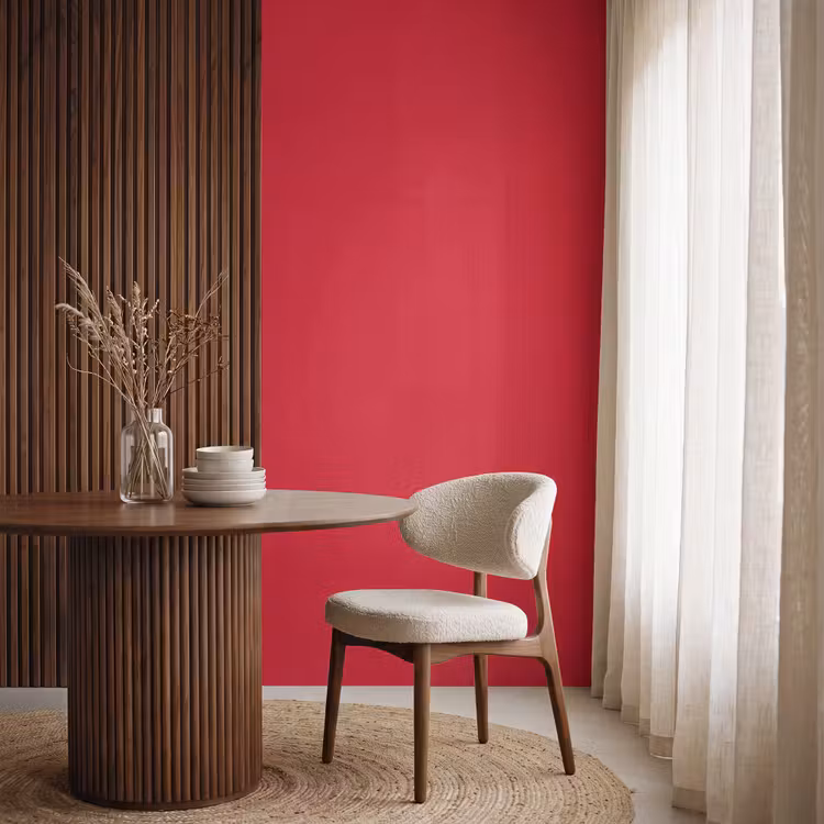 Behang - Crimson - Velvet - Rood — 4