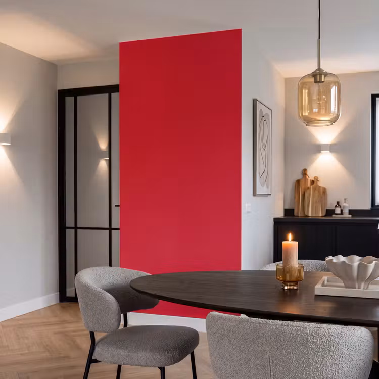 Behang - Crimson - Velvet - Rood — 5