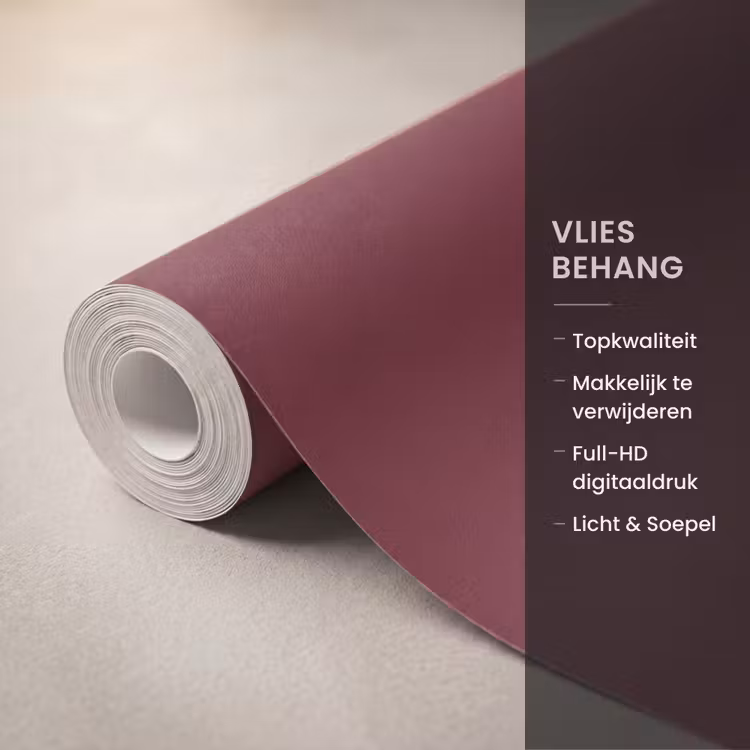 Behang - Dark - Garnet - Rood — 3