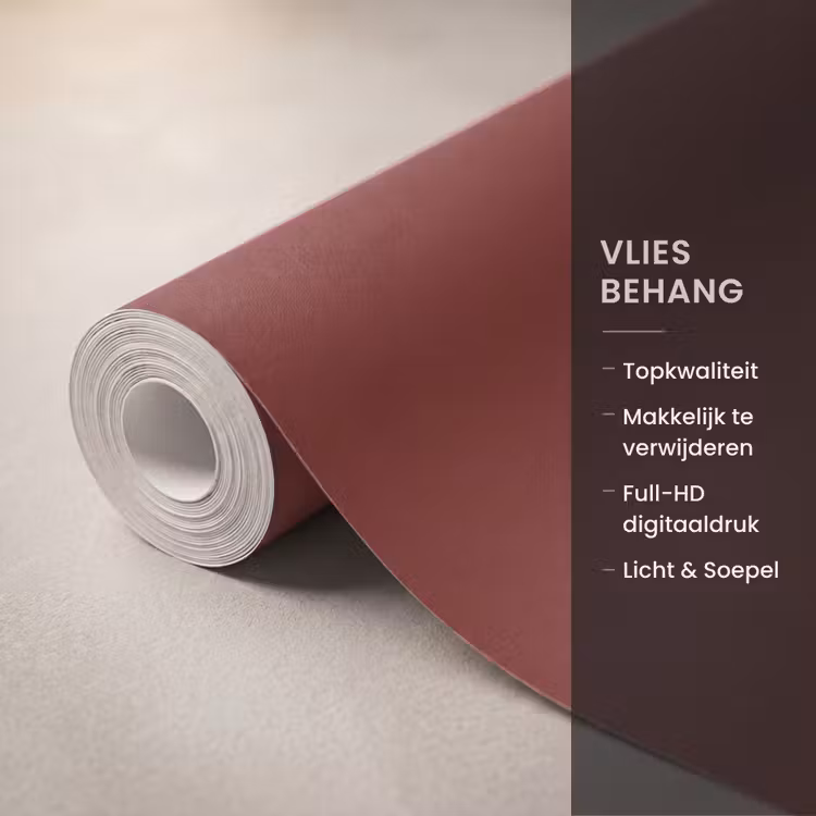 Behang - Rustic - Terracotta - Rood — 3