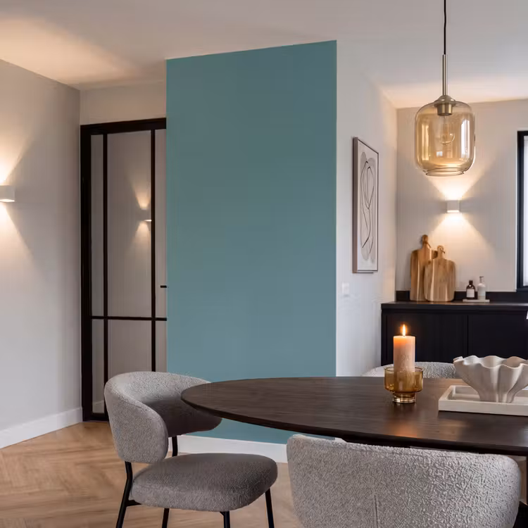 Behang - Serene - Teal - Blauw — 5