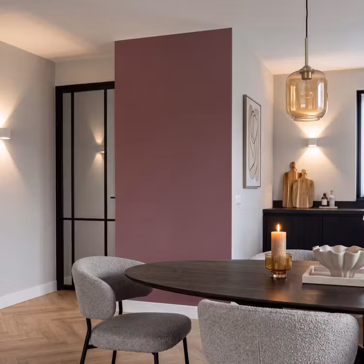 Behang - Velvet - Merlot - Rood — 5
