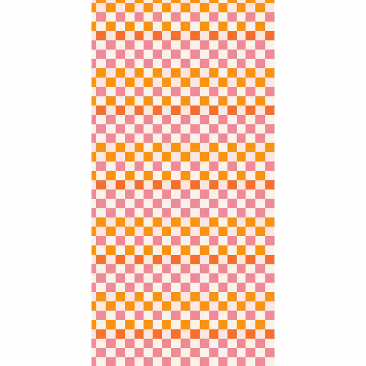 Behang - Patroon - Oranje — 2