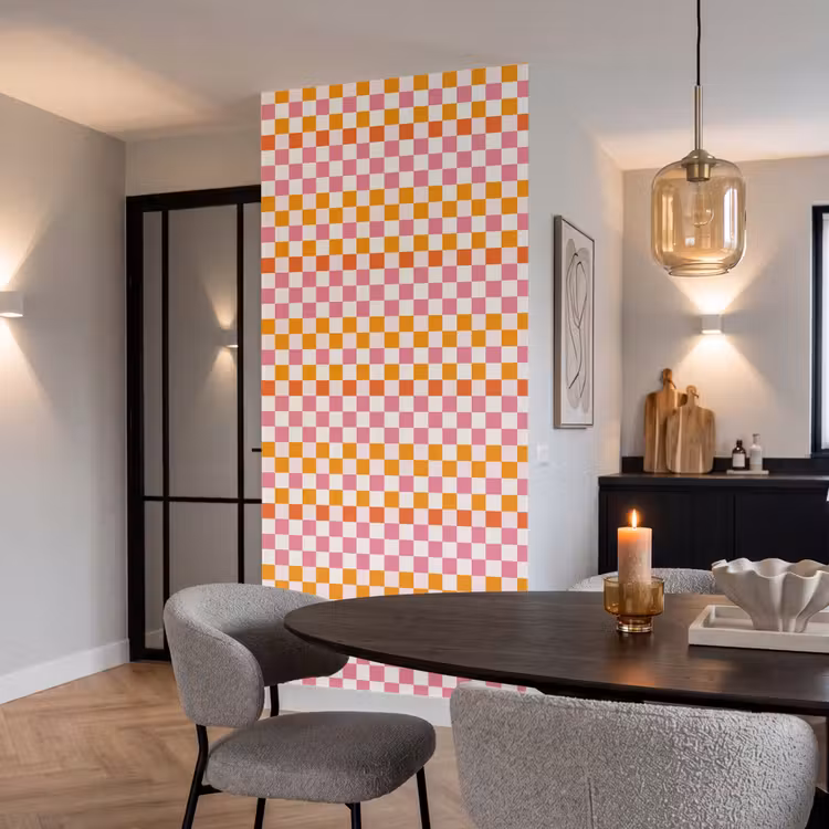 Behang - Patroon - Oranje — 5