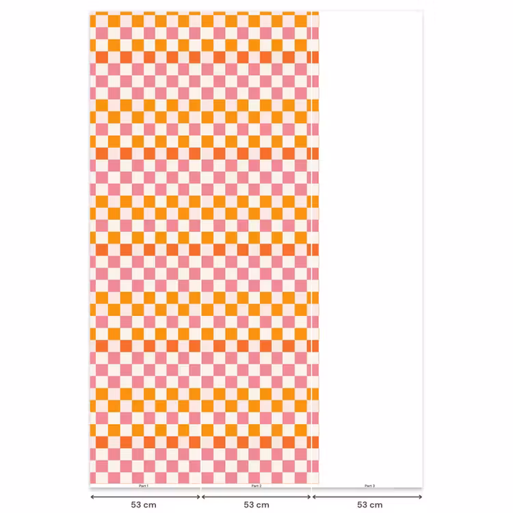 Behang - Patroon - Oranje — 6