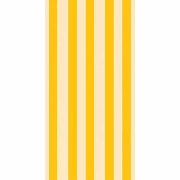 Behang - Strepen - Klassiek - Geel β 2