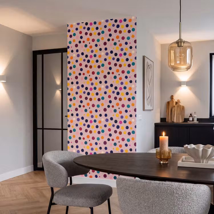 Behang - Cirkels - Patroon - Kleurrijk — 5