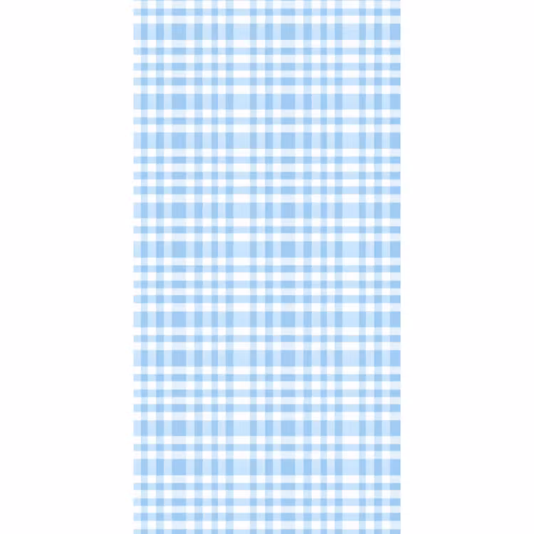 Behang - Ruit - Patroon - Blauw — 2