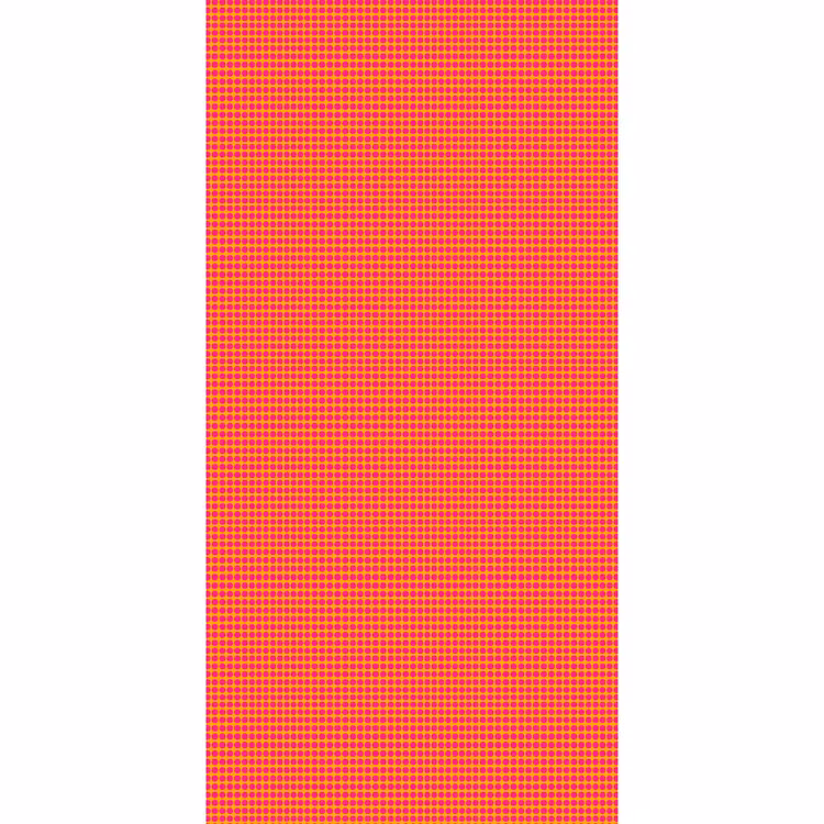 Behang - Stippen - Patroon - Oranje — 2