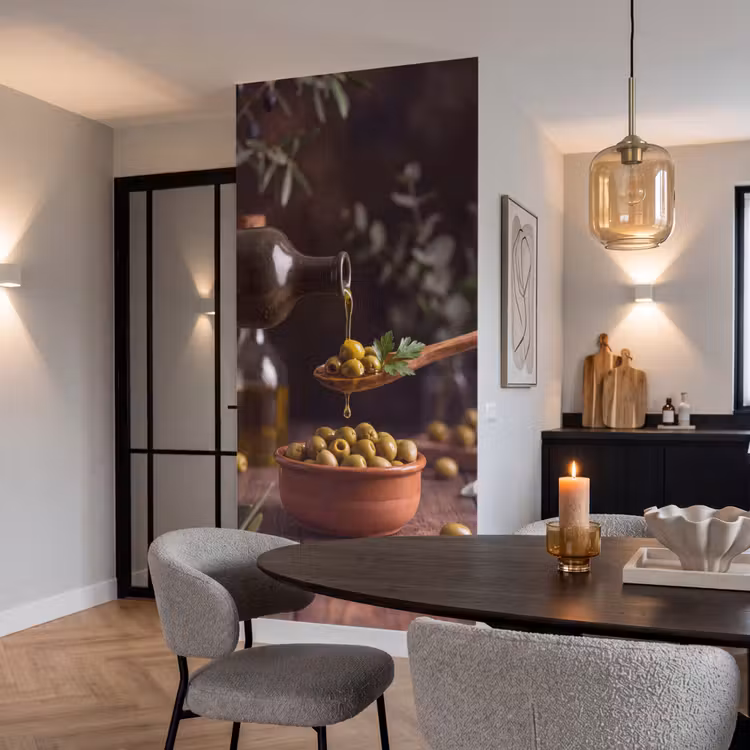 Behang - Olijven - Olijfolie - Eten — 5